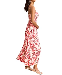Cupshe Women's Oh Honey Tropical Maxi Beach Dress