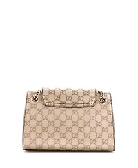 Pre-Owned Gucci Small Emily Chain Flap Shoulder Bag Guccissima Leather