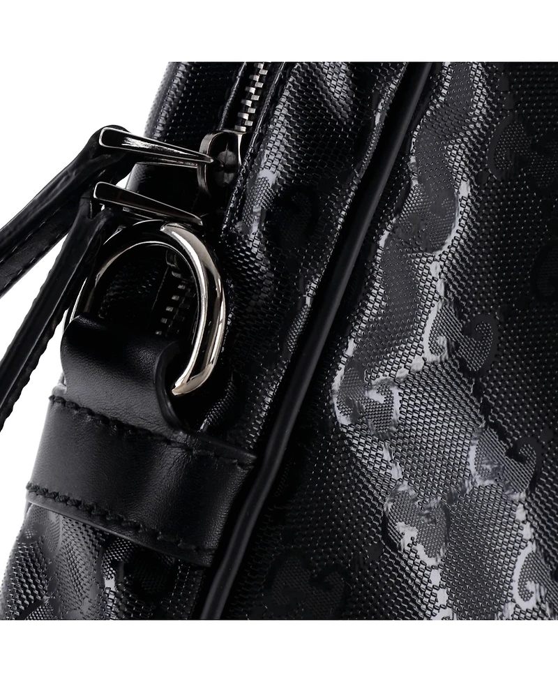 Pre-Owned Gucci Large Convertible Briefcase Gg Imprime
