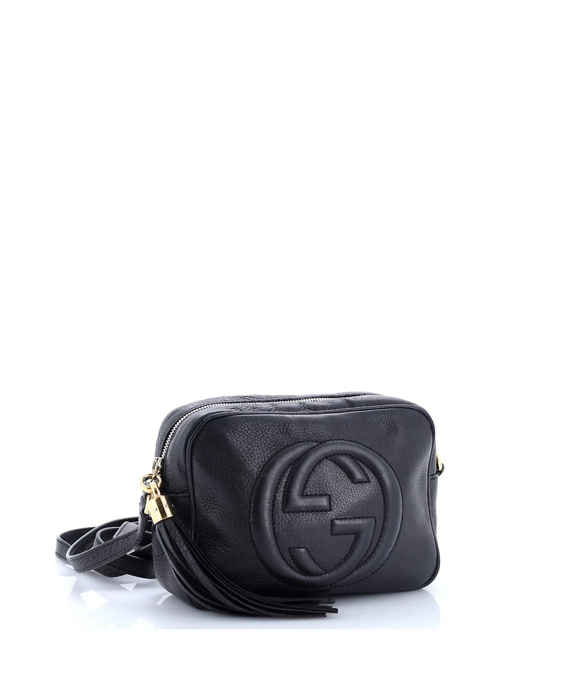 Pre-Owned Gucci Small Soho Disco Crossbody Bag Leather