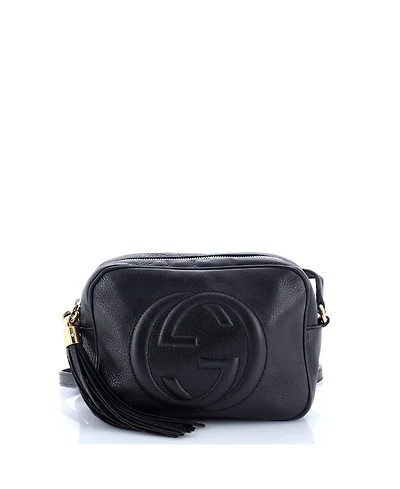 Pre-Owned Gucci Small Soho Disco Crossbody Bag Leather