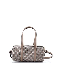 Pre-Owned Gucci Small Convertible Duffle Bag Gg Shadow Coated Canvas