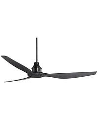 Casa Vieja 58" Modern Contemporary 3 Blade Indoor/Outdoor Damp Rated Ceiling Fan with Remote