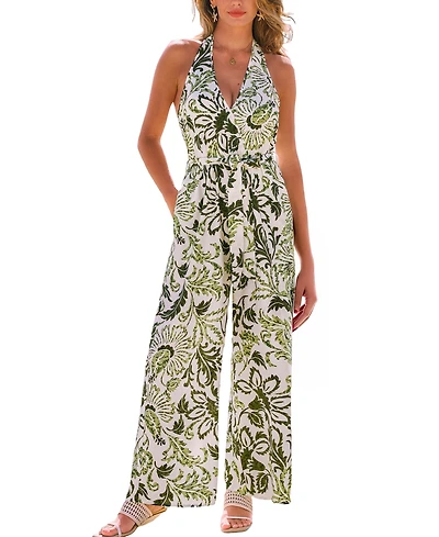 Cupshe Women's Spring Nostalgia Floral Jumpsuit