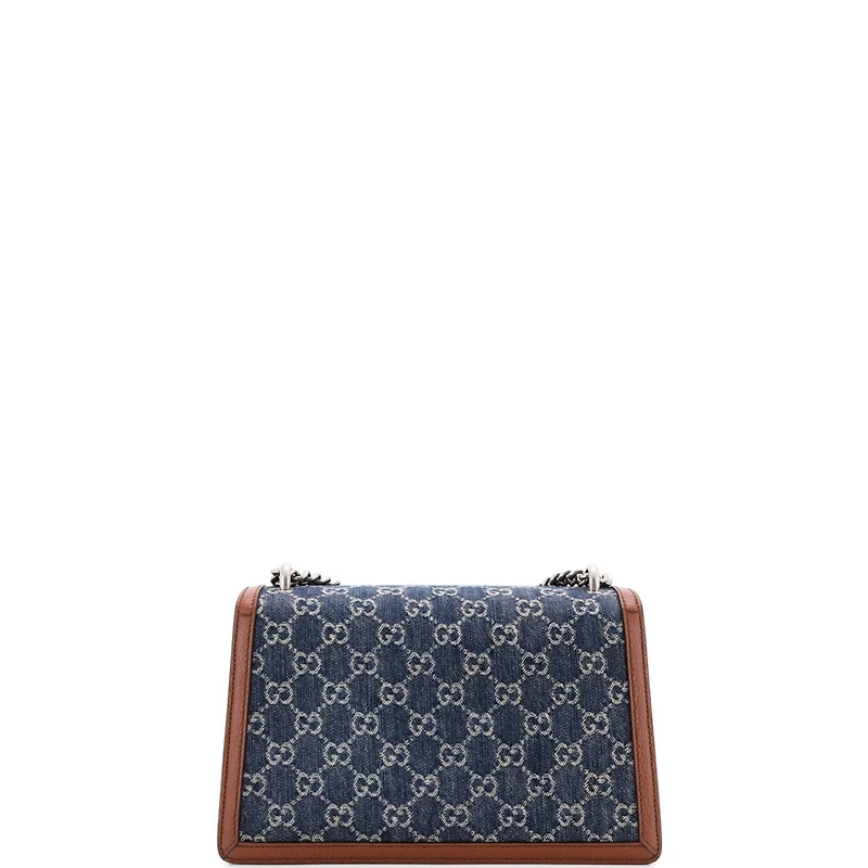 Pre-Owned Gucci Small Dionysus Bag Gg Denim