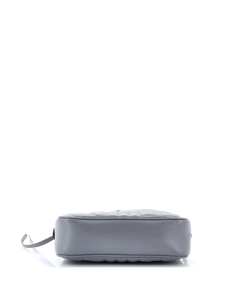 Pre-Owned Gucci Small Gg Marmont Shoulder Bag Mixed Matelasse Leather