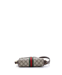 Pre-Owned Gucci Mini Ophidia Shoulder Bag Gg Coated Canvas