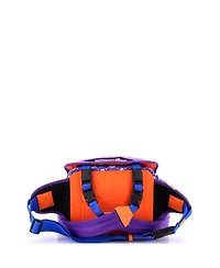 Pre-Owned Gucci Buckle Flap Chest Strap Backpack Gg Fabric with Rubber