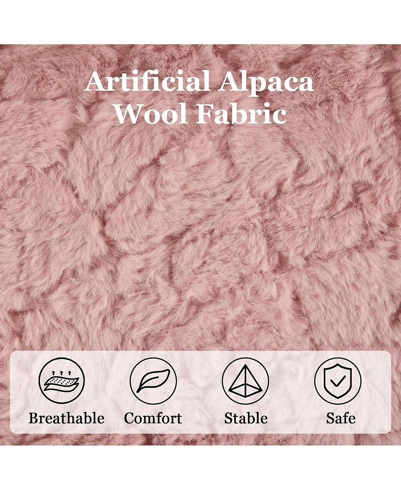 Rainsken Faux Fur Office Chair