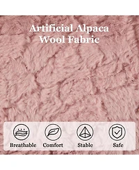 Rainsken Faux Fur Office Chair