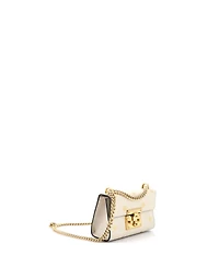Pre-Owned Gucci Small Padlock Shoulder Bag Printed Leather