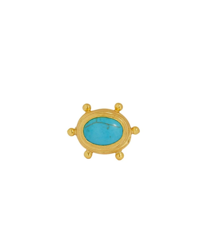 Ottoman Hands Zand Turquoise Cocktail Ring