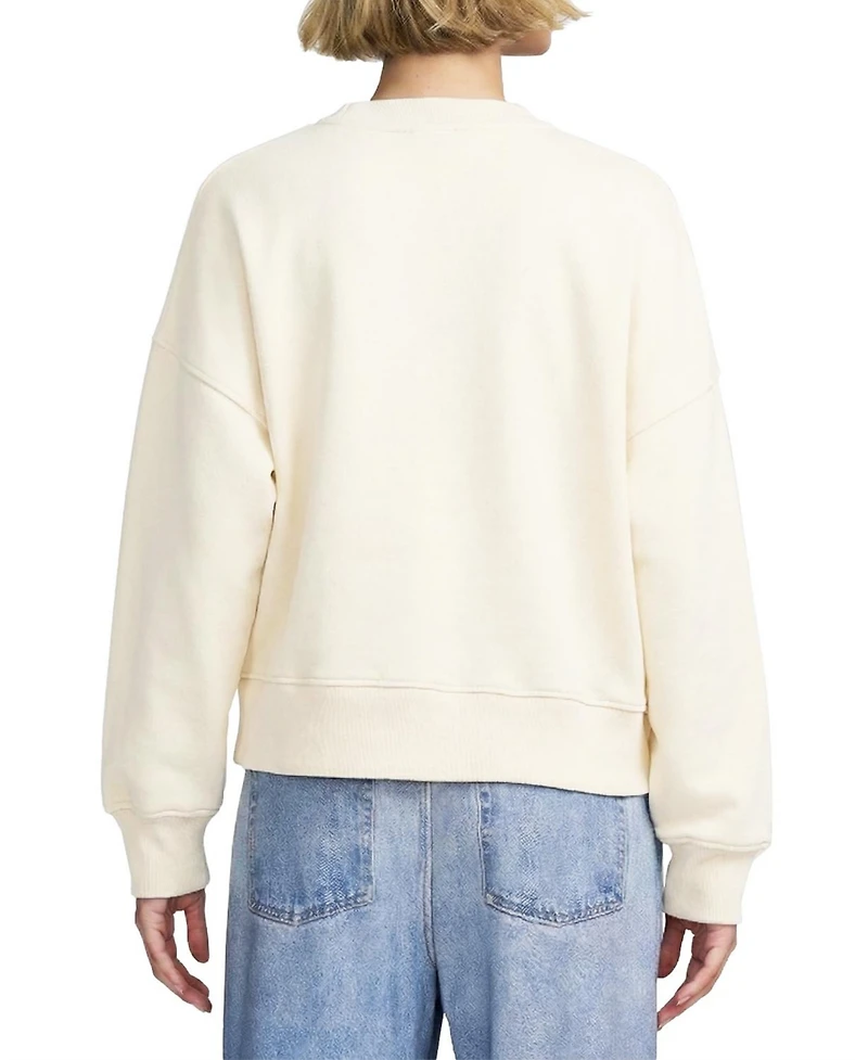 Elle Collection Women's Embroidered Sweatshirt