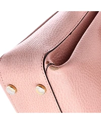 Pre-Owned Gucci Medium Interlocking Top Handle Bag Leather