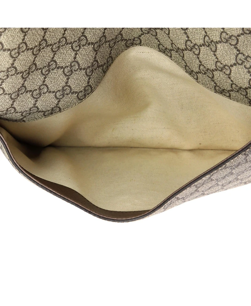 Pre-Owned Gucci Medium Neo Vintage Flap Messenger Gg Coated Canvas