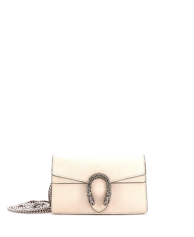 Pre-Owned Gucci Super Mini Dionysus Bag Leather