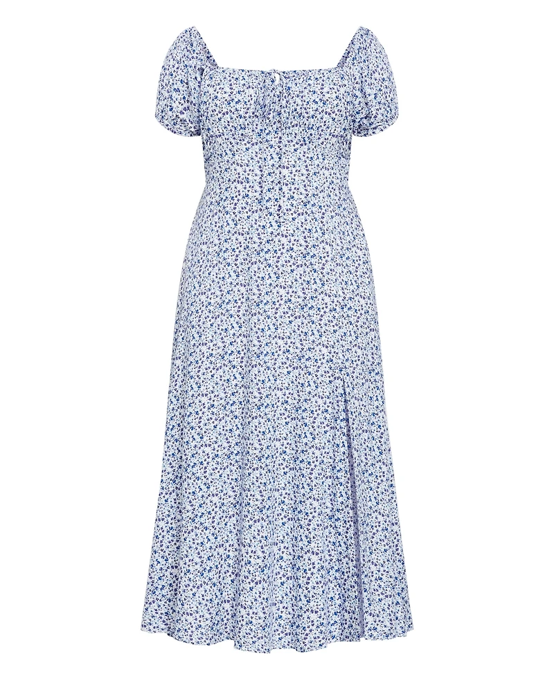 City Chic Women's Abbie Print Maxi Dress