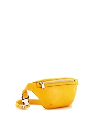 Pre-Owned Gucci Small Belt Bag Gg Embossed Perforated Leather