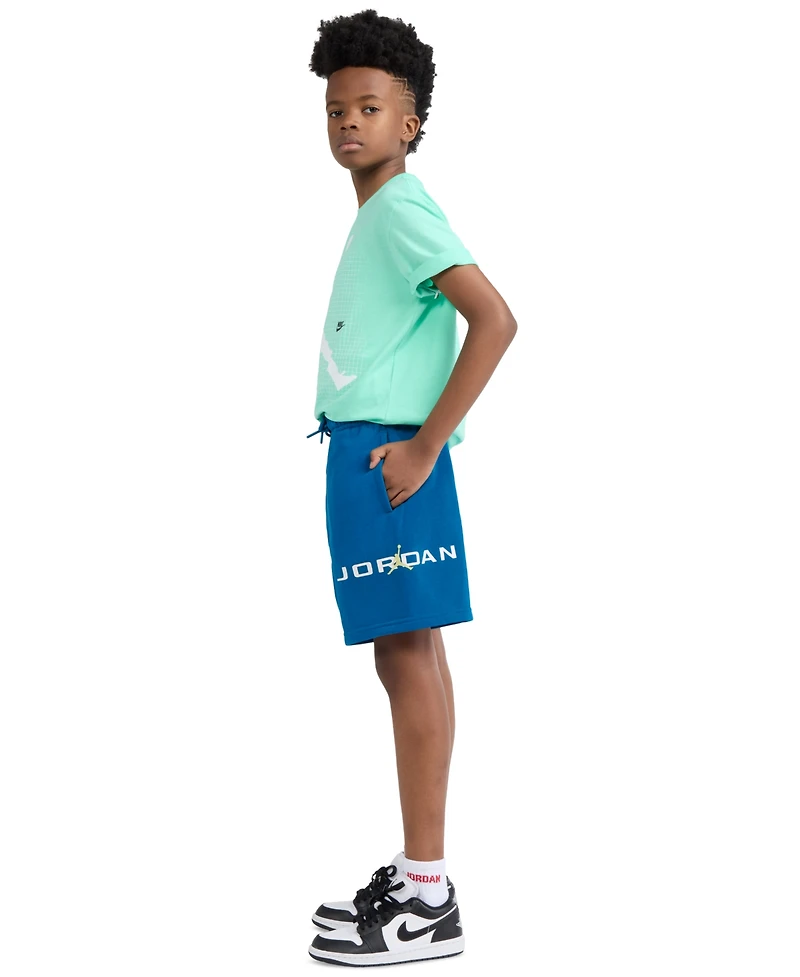 Jordan Boys' 8-18 Baseline Elastic Waist Fleece Shorts