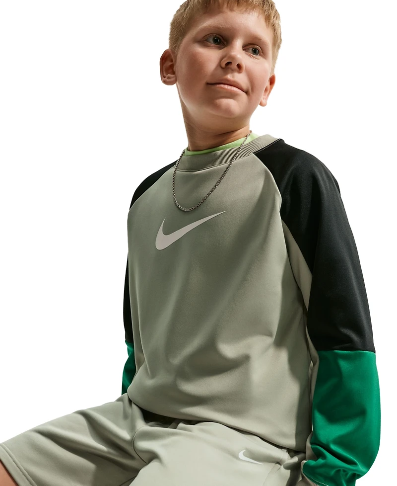 Nike Boys' Sportswear Crewneck T-Shirt & Pants, 2-Piece Set
