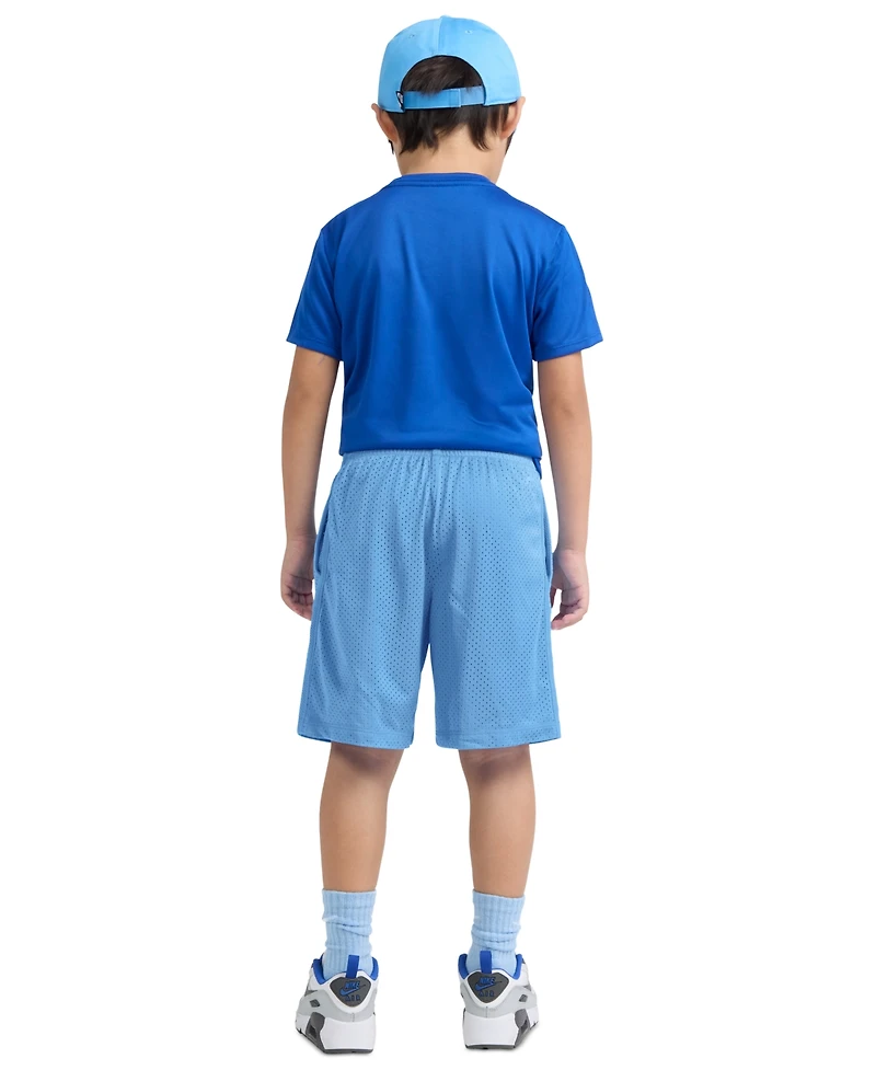 Nike Little Boys Dri-fit Logo Mesh Pull-On Shorts