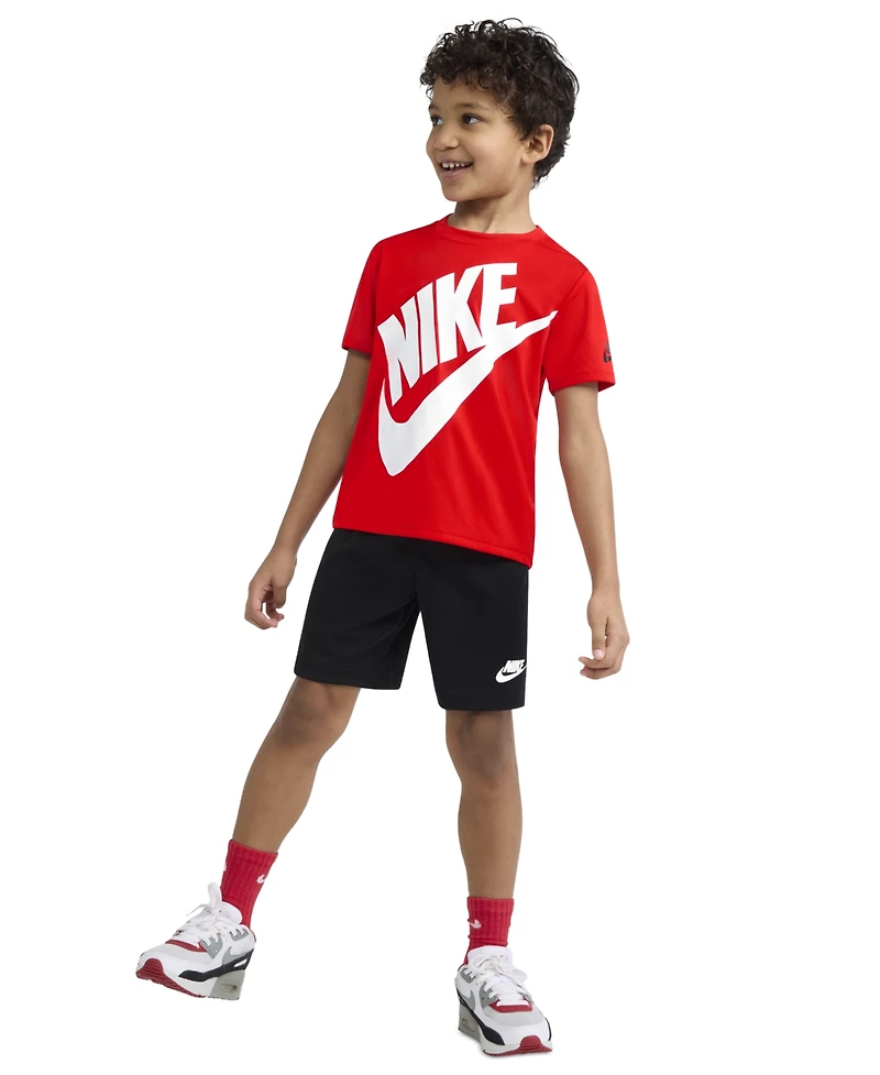Nike Little Boys 2-Piece Futura T-Shirt and Shorts Set