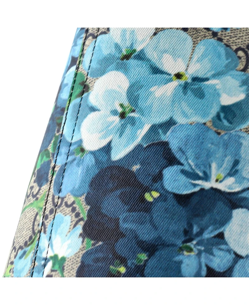 Pre-Owned Gucci Medium Reversible Tote Blooms Gg Print Leather