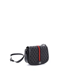 Pre-Owned Gucci Medium x Balenciaga The Hacker Project Flap Messenger Bag Bb Canvas