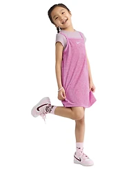 Nike Girls' 4-6X Move with Nature Short-Sleeve T-Shirt and Dress, 2-Piece Set