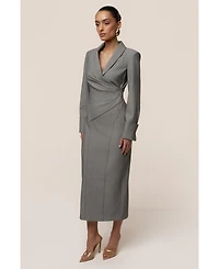 Jluxlabel Women's Manifest Blazer Midi Dress