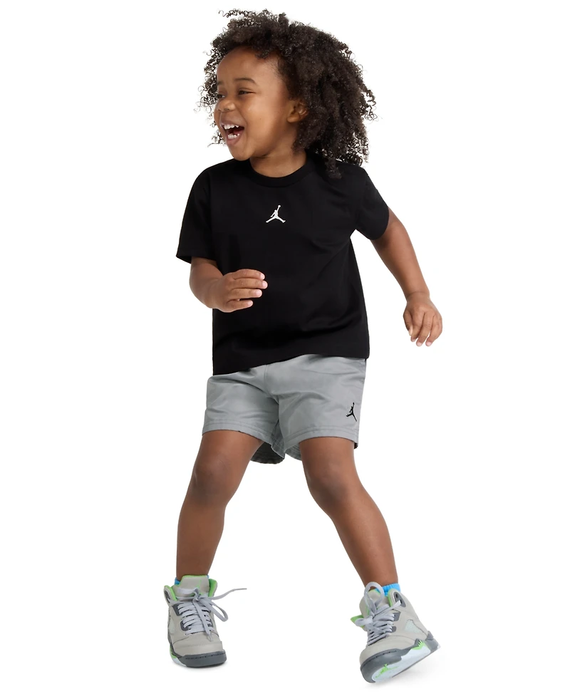 Jordan Toddler Boys Dri-fit Jumpman Woven Play Jersey T-Shirt & Mesh Shorts, 2 Piece Set