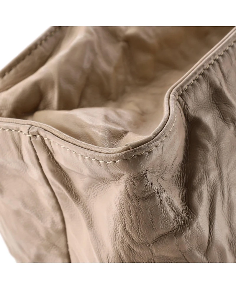 Pre-Owned Prada Medium Shopper Tote Nappa Antique