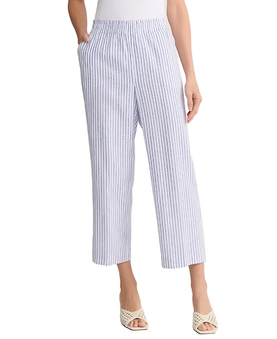 Jones New York Women's Pull-On Cropped Straight Pants