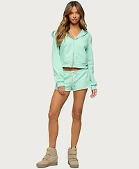 Edikted Women's Lynette Zip Up Hoodie
