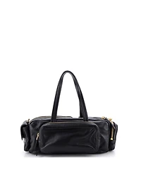 Pre-Owned Miu Miu Multi Pocket Shoulder Bag Leather