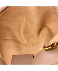 Pre-Owned Gucci Mini Gg Marmont Flap Bag Matelasse Leather