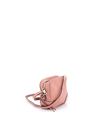 Pre-Owned Gucci Mini Bree Disco Crossbody Bag Microguccissima Leather