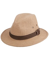 Dorfman Pacific Men's Hemp Safari Trim Hat