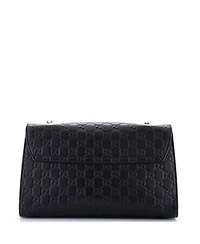 Pre-Owned Gucci Medium Emily Chain Flap Bag Guccissima Leather
