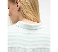 Barbour Women's Annie Striped Drop Shoulder Shirt