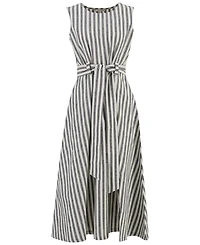 Barbour Women's Inez Sleeveless Striped Midi Dress