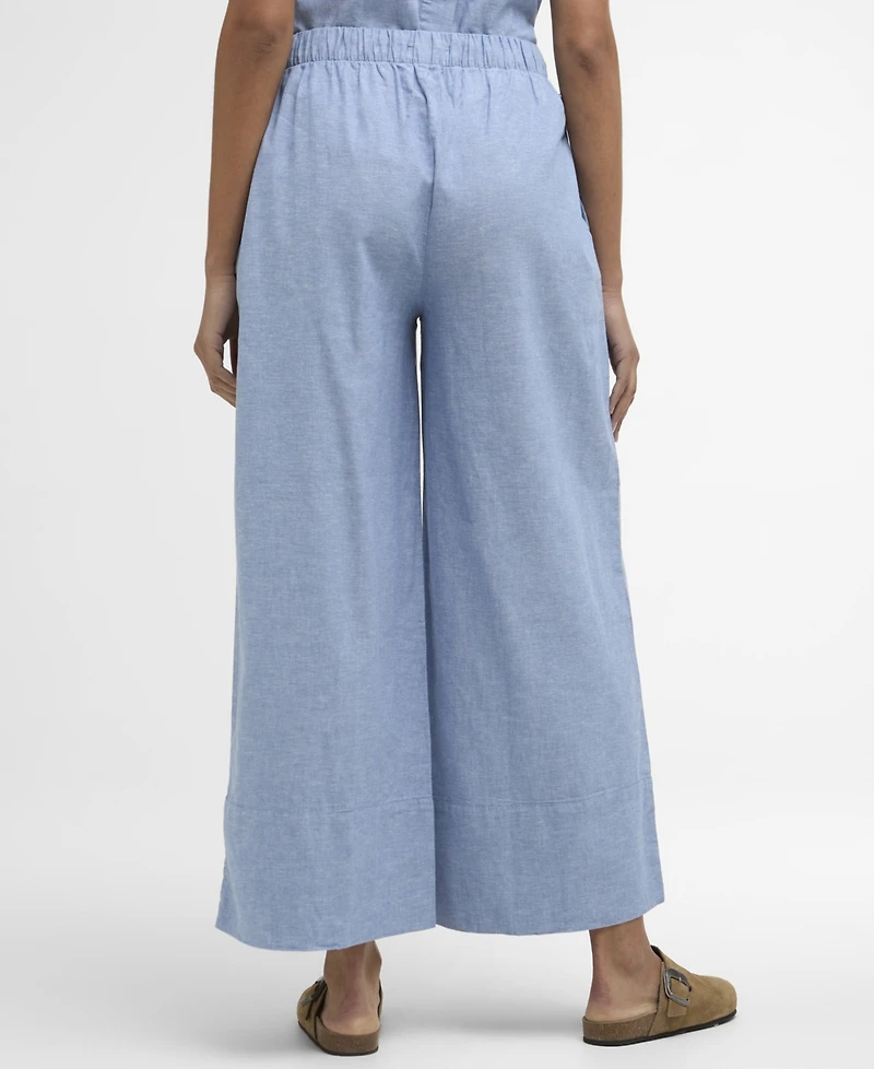 Barbour Women's Josie Wide-Leg Trousers