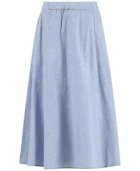 Barbour Women's Sutton Chambray Midi Skirt