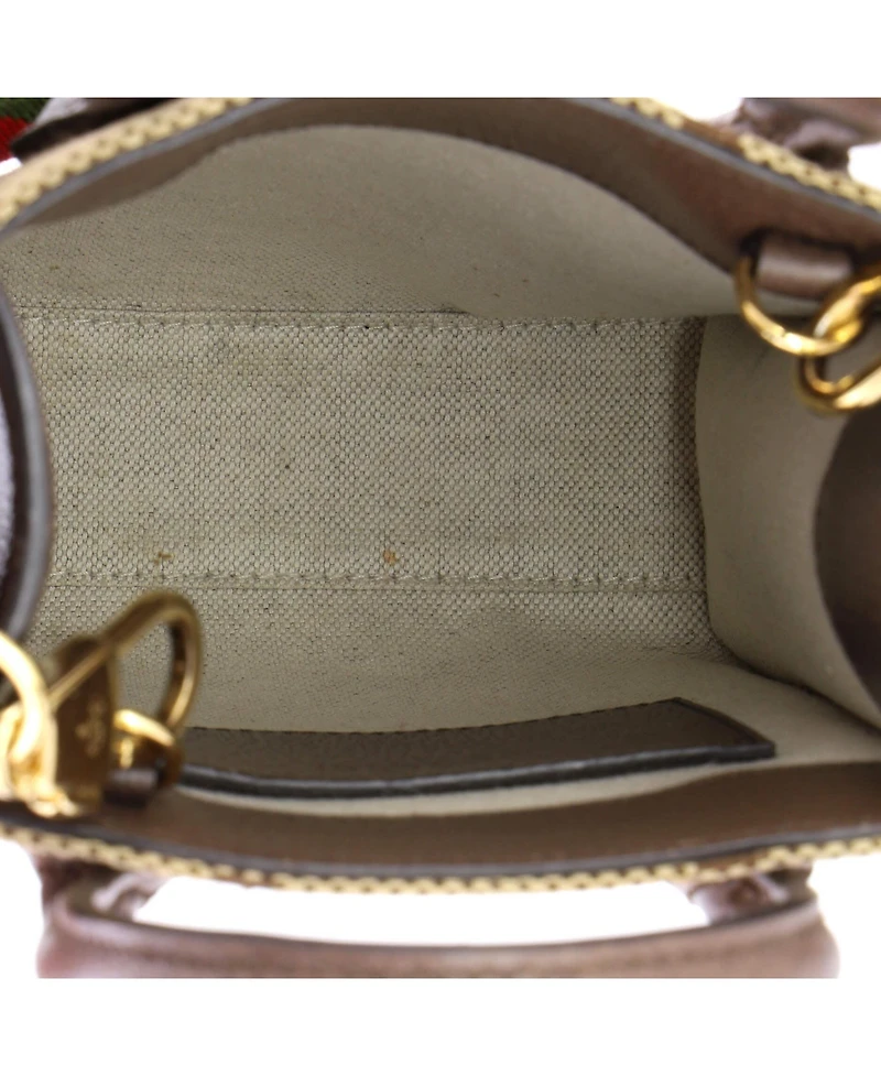 Pre-Owned Gucci Mini Vertical Tote Jumbo Gg Canvas