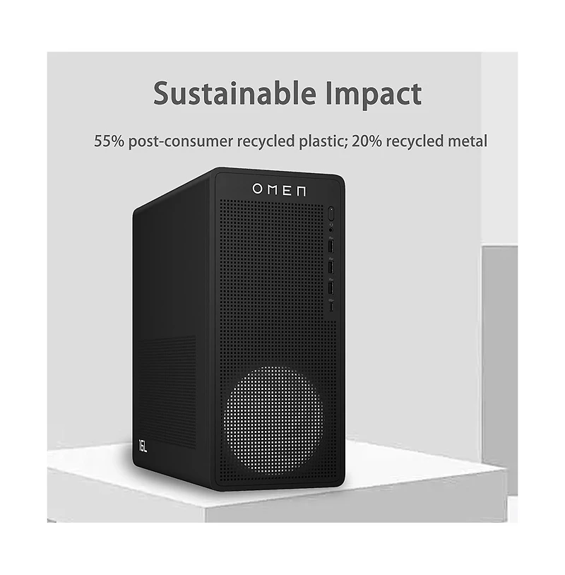 Hp Omen 16L Tower Desktop Intel Core i7 16GB Ram Nvidia GeForce Rtx 5060 Ti 1TB Ssd Storage Windows 11 Home