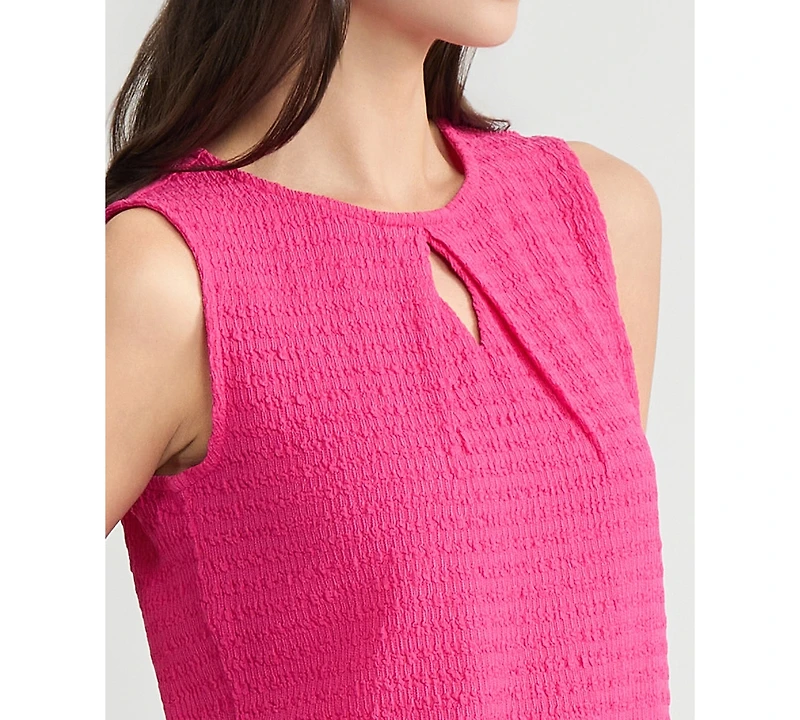 Kasper Women's Textured Sleeveless Top, Regular & Petite
