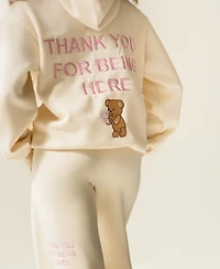 The Happy Camp3r Juniors' Thank You For Being Here Hooded Sweatshirt