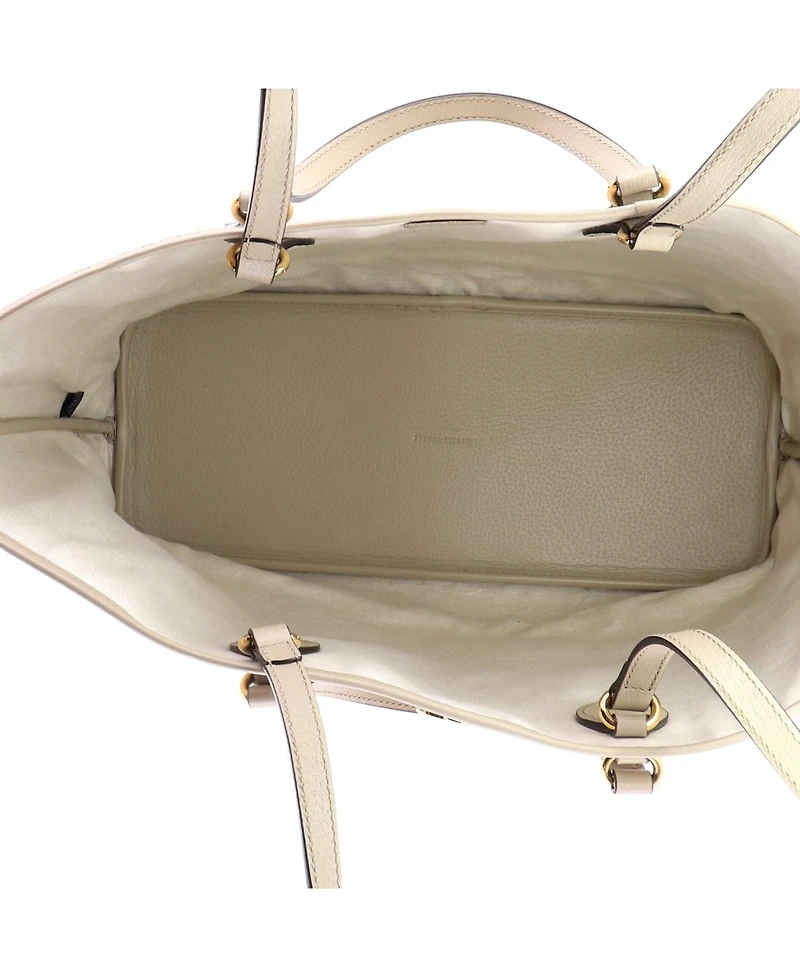 Pre-Owned Gucci Medium Ophidia Top Handle Shopping Tote Gg Coated Canvas and Leather