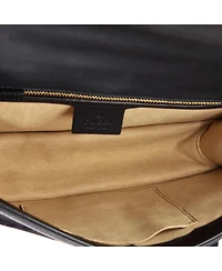 Pre-Owned Gucci Small Sylvie Shoulder Bag Gg Velvet