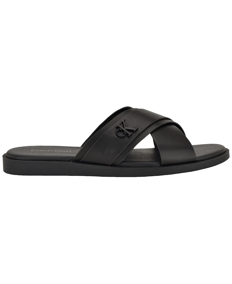 Calvin Klein Men's Elern Slip-on Casual Sandals